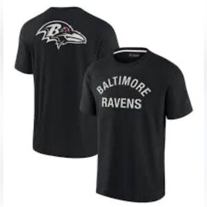 Unisex Fanatics Black Baltimore Ravens Elements Super Soft Short Sleeve T-Shirt